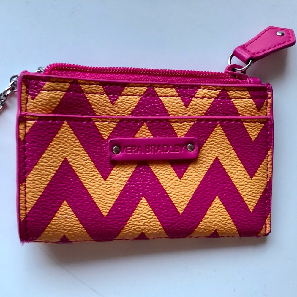 VERA BRADLEY WALLET WITH KEY CHAIN